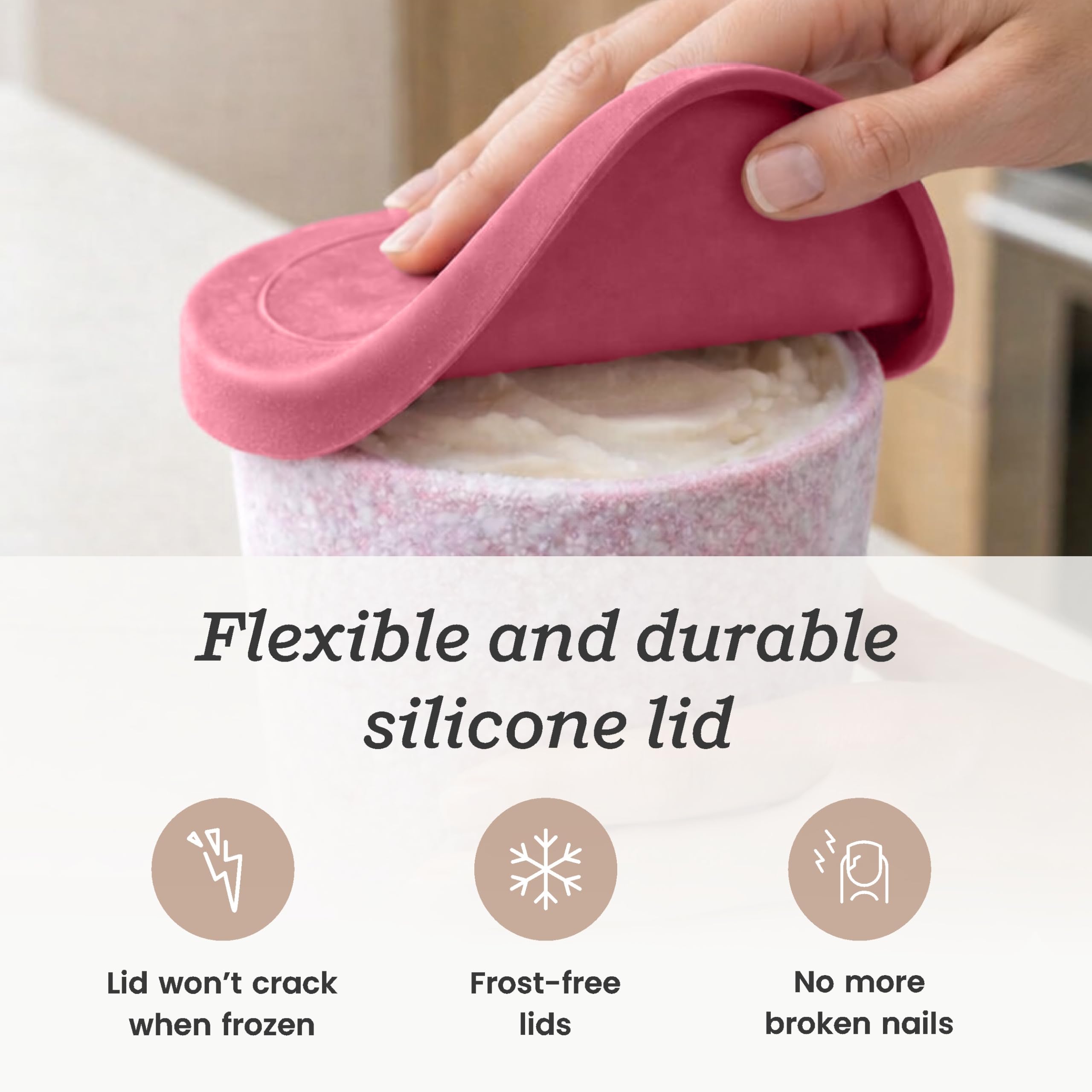 Amazon｜StarPack アイスクリーム容器 自家製アイスクリーム&ホット